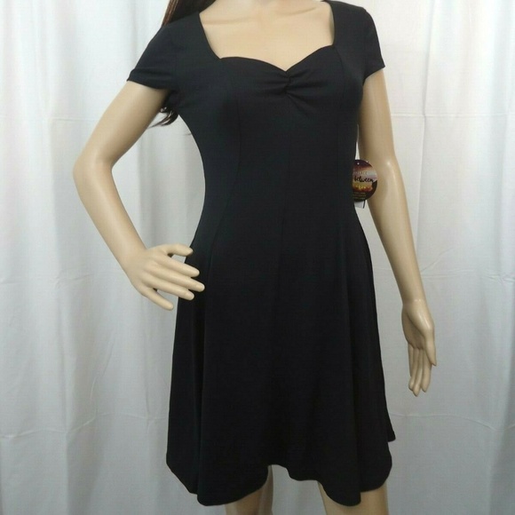 Be Bop  A-Line Short Party Dress in Black Size S - Picture 4 of 4